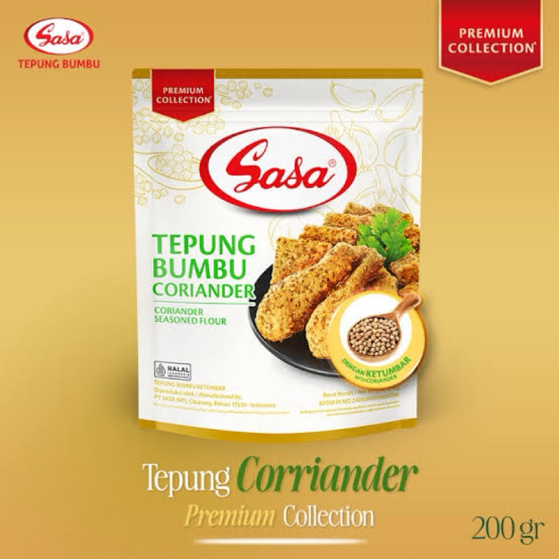 

SASA PREMIUM Collection Tepung Coriander 200 Gram