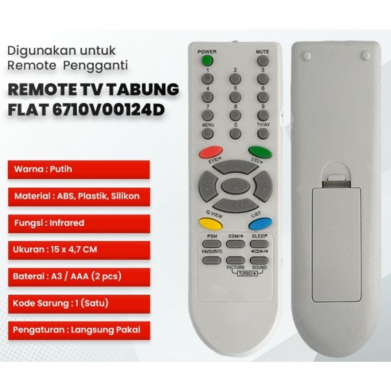 Remot Remote TV LG Tabung Slim