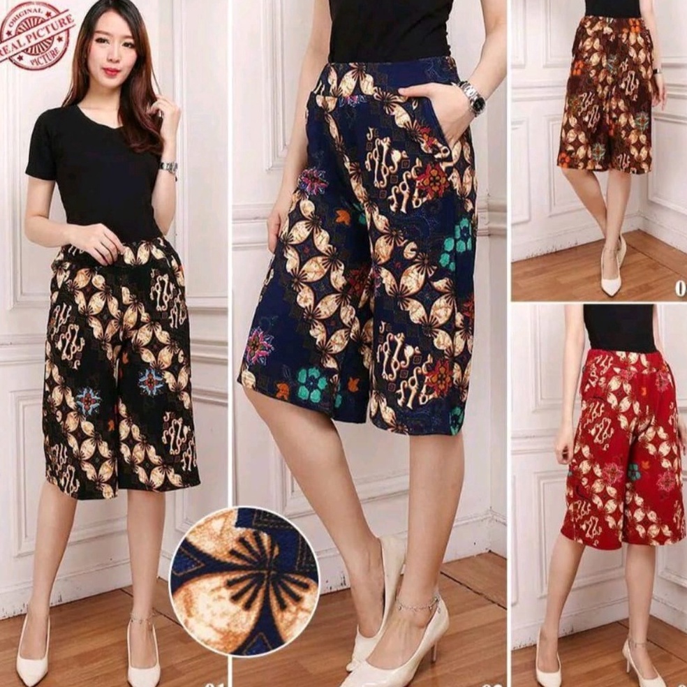 KODE G36D Kulot Katun Batik standar dan jumbo max 9kg