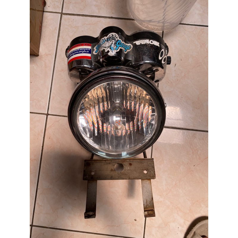 lampu depan set spedo original ninja ss r
