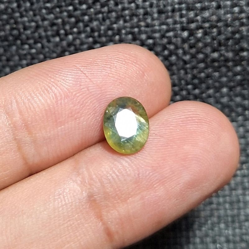 Natural BiColor Sapphire/BiColor Safir + Memo SKY Lab