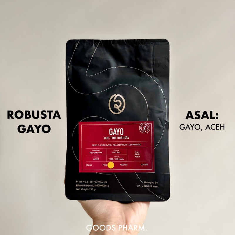 

Kopi Robusta Gayo Aceh (250 Gram) Merk Coaster Roastery / Coffee Bubuk Halus