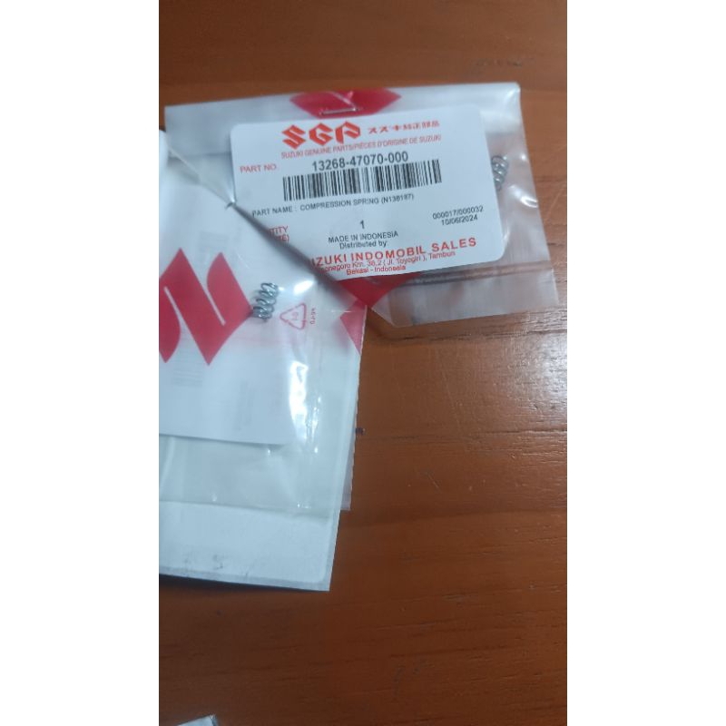 Per spring baut setelan angin di karburator Suzuki Satria FU Spin Nex Hayate Skywave Skydrive Thunde