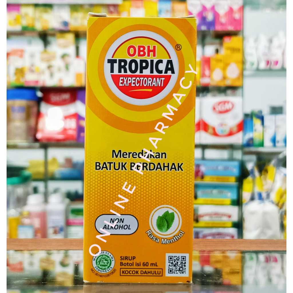 OBH Tropica Expectorant Menthol Meredakan Batuk Berdahak (100 ml)