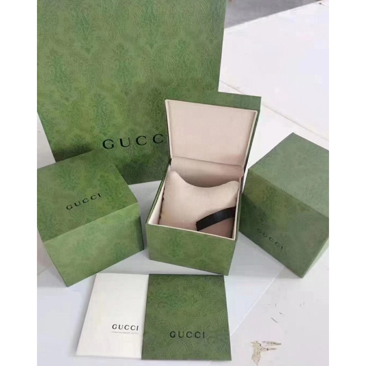 KODE N1D Kotak Jam Tangan Gucci Box Original Gucci Include Card Papper Bag