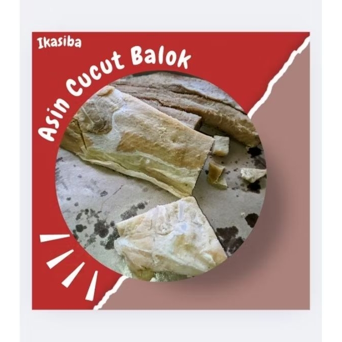 

IKASIBA Ikan Asin Cucut Daging Balok premium Bandung