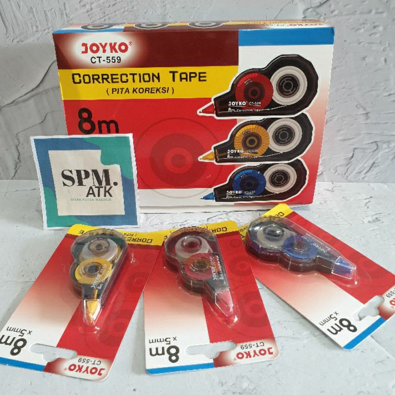 

KODE V59W Tipex Roll Joyko CT559584 8 meter