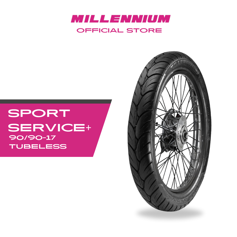 Millennium Tire Ban Motor Sport Service Plus 90-90 R17