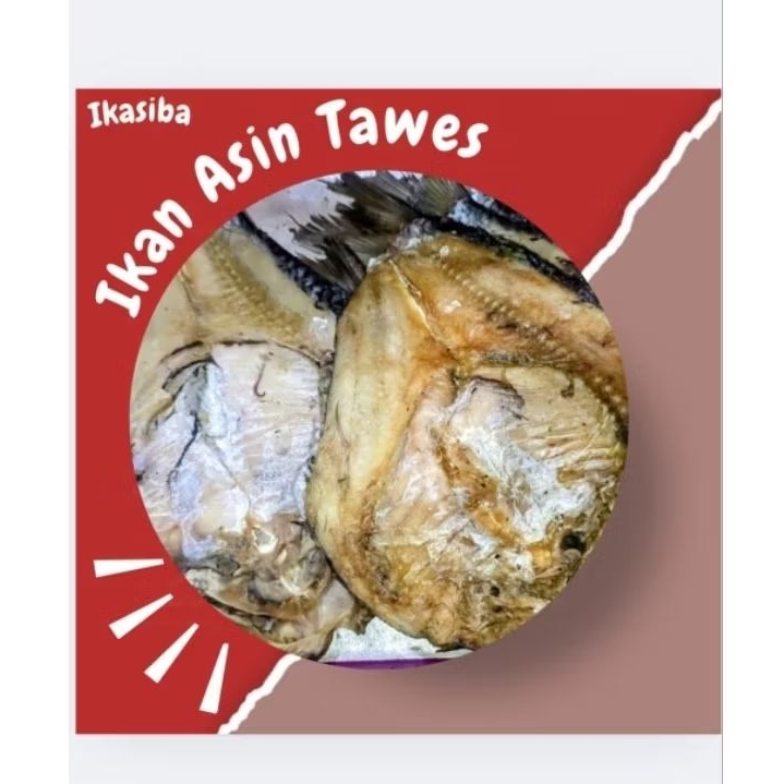 

IKASIBA Ikan Asin Tawes premium Bandung ukuran kecil/sedang/besar 100gr/250gr/500gr