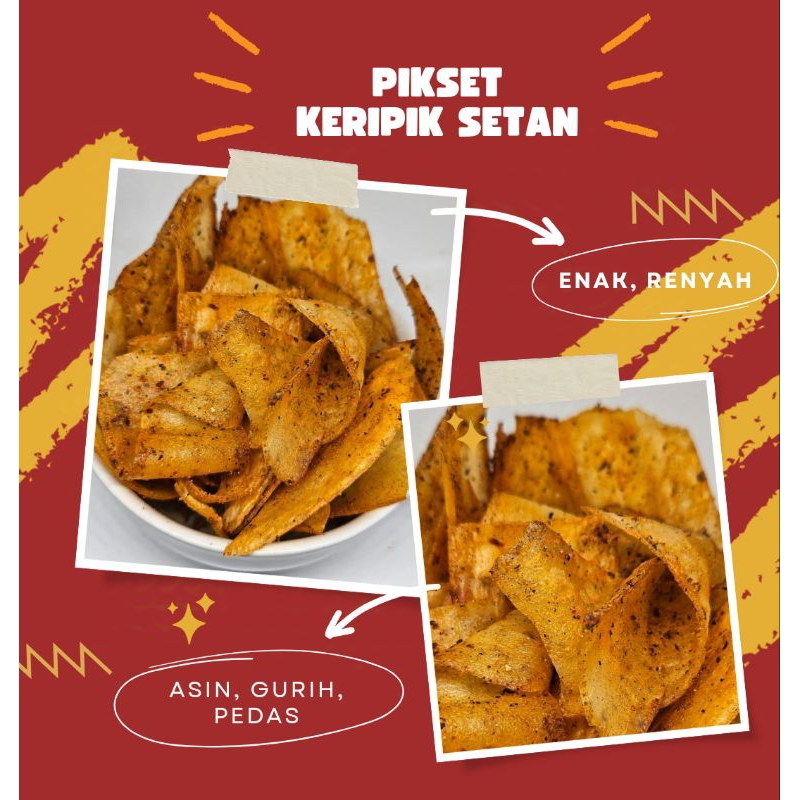

BELEDAGID PIKSET keripik singkong kemasan TOPLES 250GR
