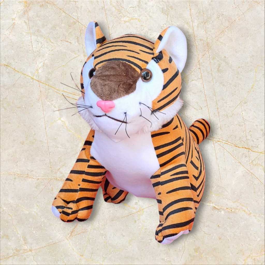 Boneka Harimau Lucu & Lembut/Harimau Peluk Teman Tidur/Boneka Harimau Teman Tidur/Harimau Lucu Teman