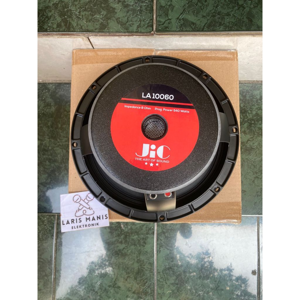 Speaker JIC LA 10060 10 inch Speaker component JIC LA10060 10inch spiker JIC 10 in LA10060 VC 2.5"