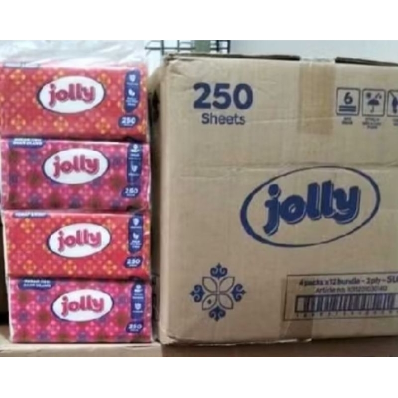Tissu Jolly 1 Dus isi 48 Pak @250S