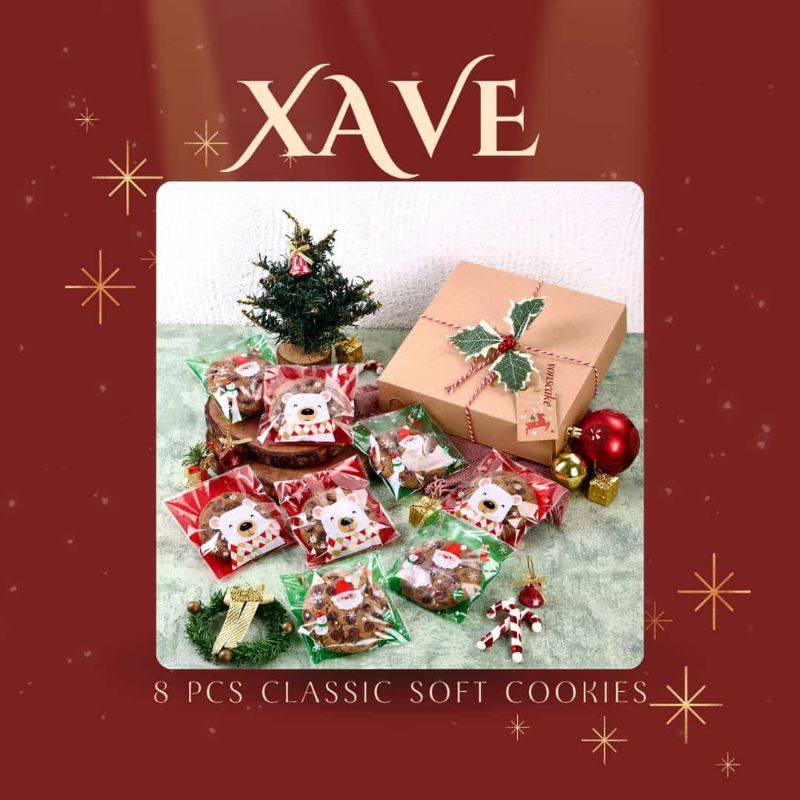 

VONSCAKE - XAVE HAMPERS NATAL TAHUN BARU SOFT COOKIES TEBAL LUMER BINGKISAN PARCEL MERRY CHRISTMAS HAPPY NEW YEAR