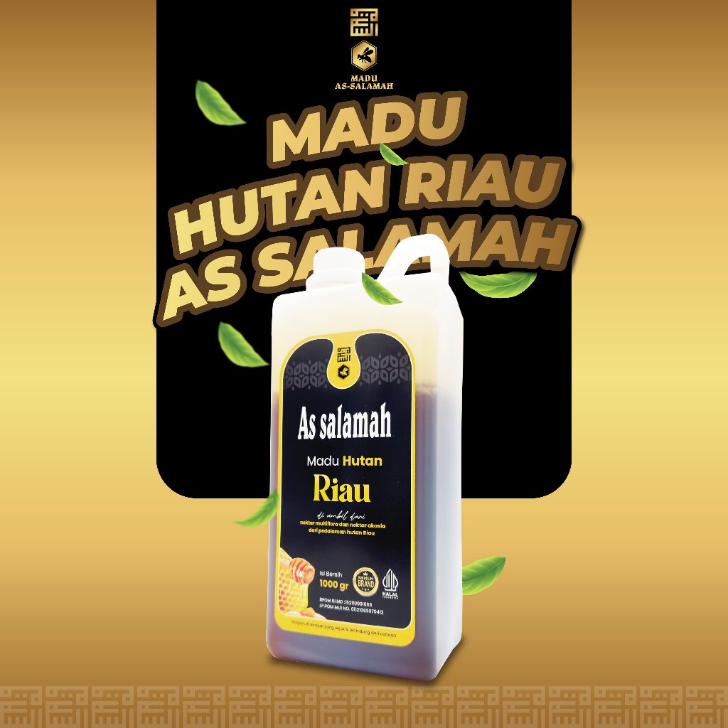 

As Salamah - Madu Hutan Riau 1000 Gram Original