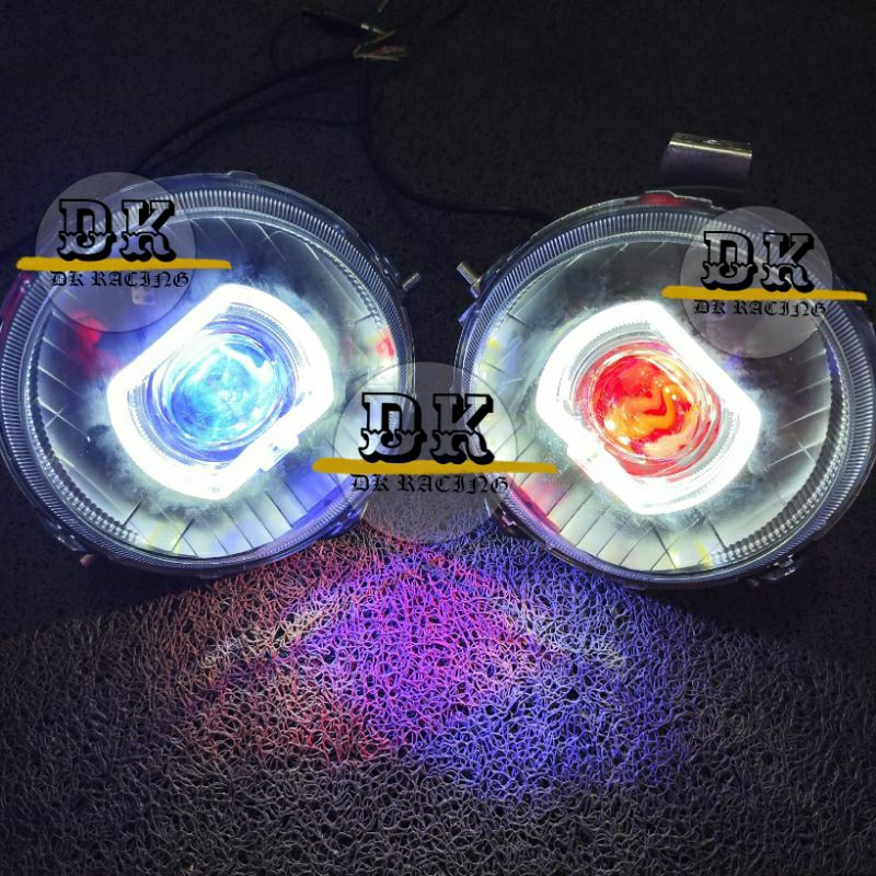 REFLEKTOR LAMPU DEPAN X RIDE 115CC SET BILED DAYMAKER BERKUALITAS