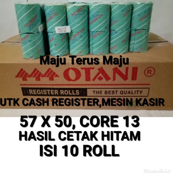 

Paling Popular Kertas Thermal Struk 57x5 Merk Otani Isi 1RollCore 13 R71