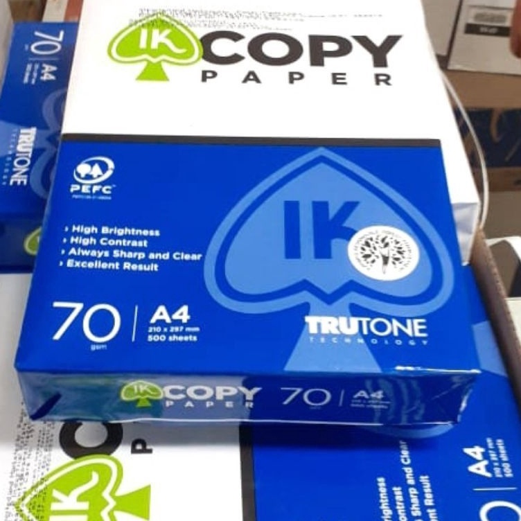 

fdReady Stok Kertas HVS A4 7 gr Ik Copy Paper Aone Kertas Fotocopy Z98
