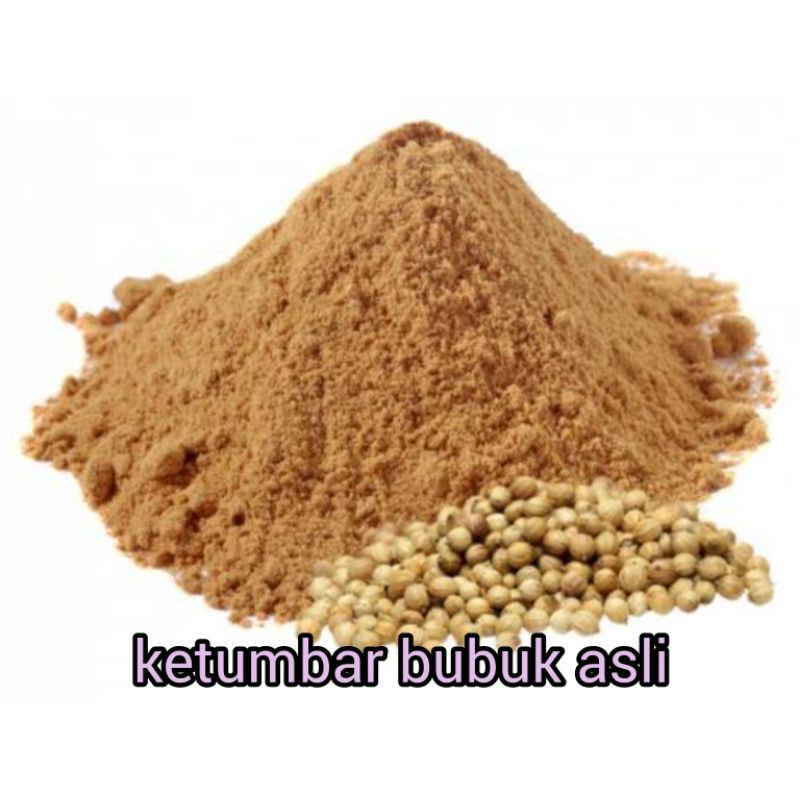 

KETUMBAR BUBUK ASLI RP 9.500/ 250 GRAM