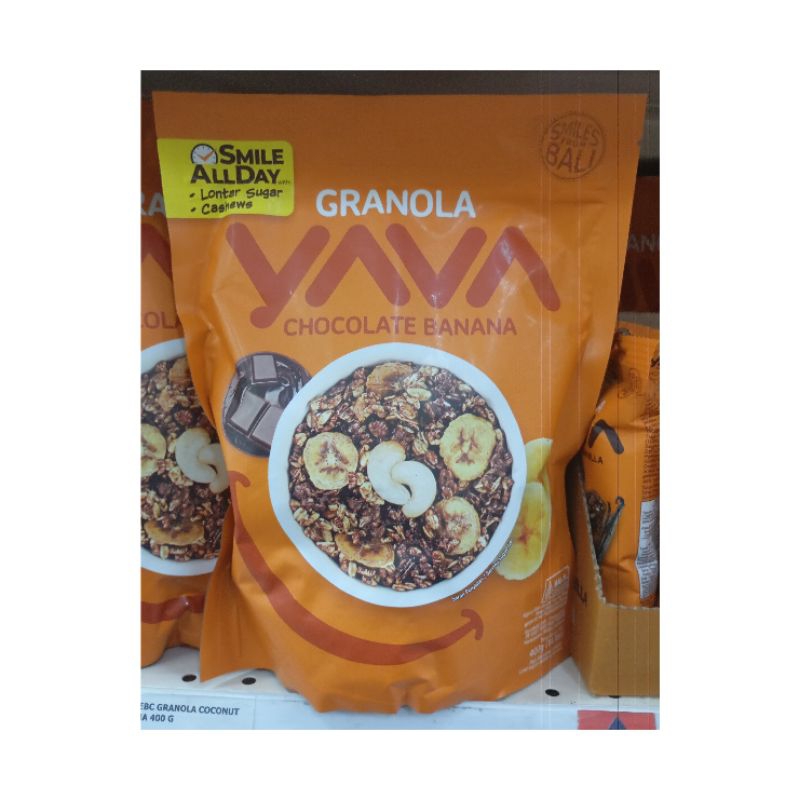 

GRANOLA VAYA CHOCOLATE BANANA 400GR