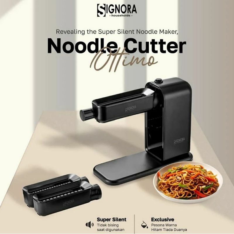 Noodle Cutter Ottimo Signora Berhadiah Langsung / Noodle Maker Motor Signora / Gilingan Mie Listrik 