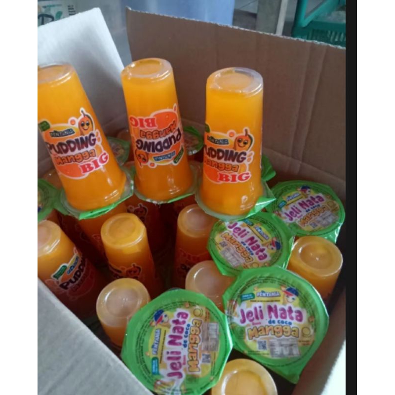 

1dus puding mangga