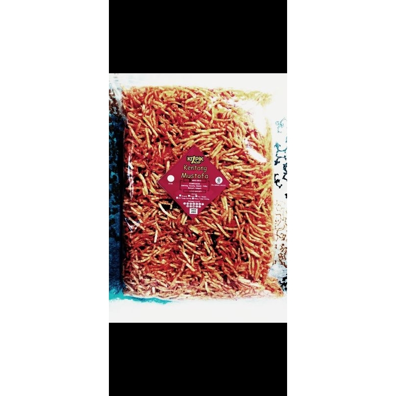 

Lezatoz_Genz Kentang Mustofa Kering Spesial 1Kg Kripik Acep Premium