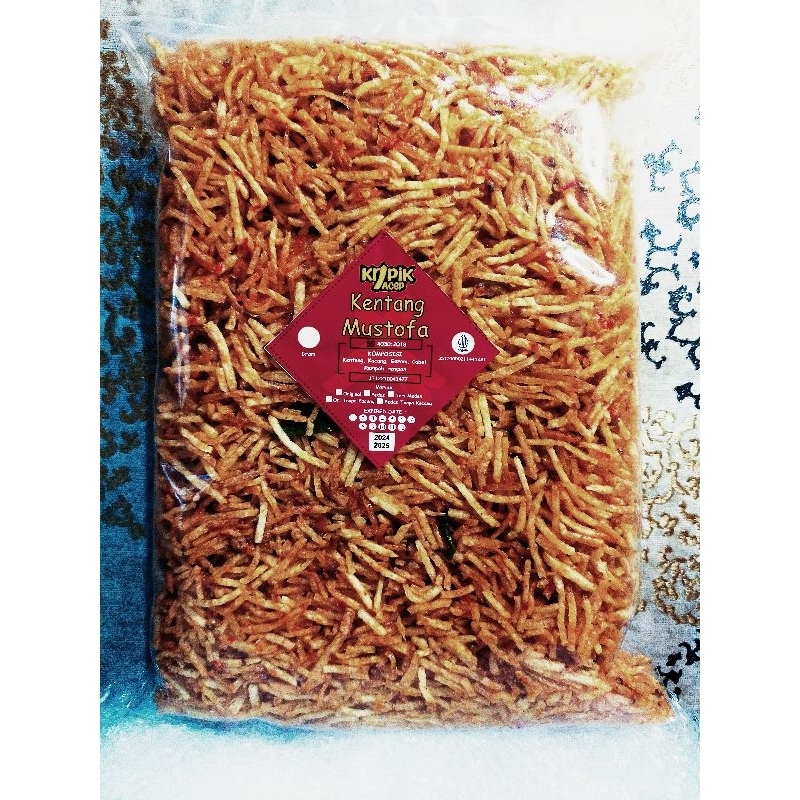 

Kentang Mustofa Kering Spesial 1kg Kripik Acep Premium