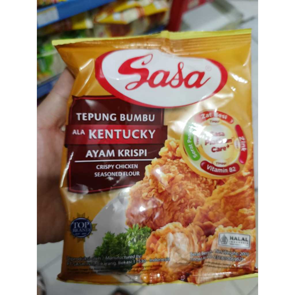 

TEPUNG BUMBU KRISPI SASA 200 GRAM ALL VARIANT