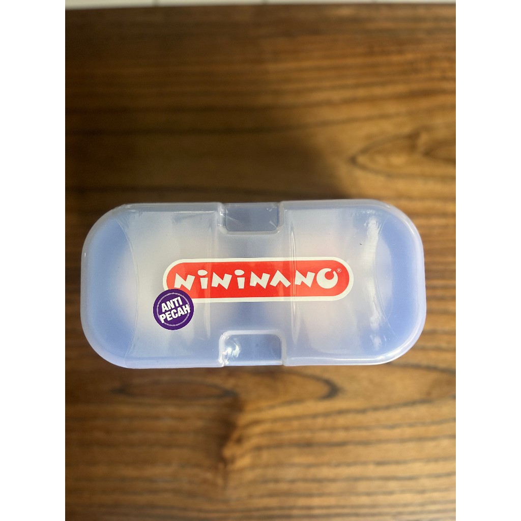 NININANO NN TEMPAT BEDAK TABUR DOUBLE SEKAT + PUFF ANTI PECAH - RD610
