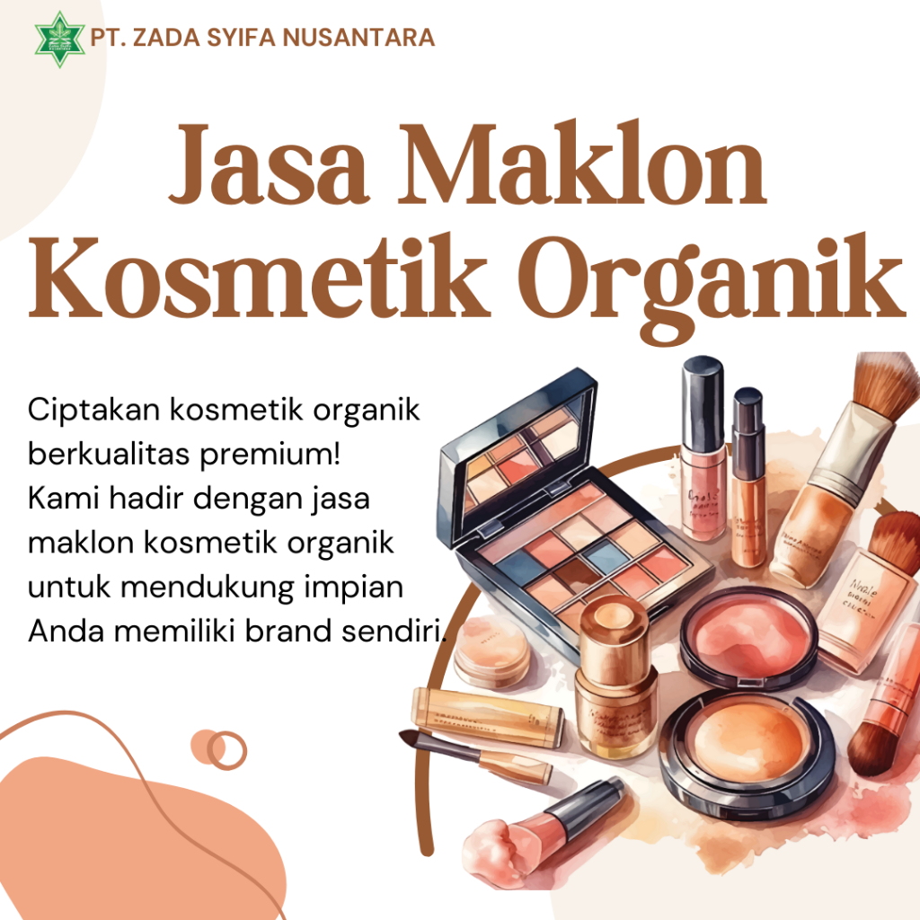 Jasa Maklon Kosmetik Organik