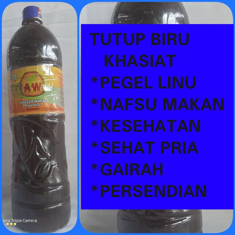 

JAMU HERBAL AW PEGEL LINU TUTUP BIRU TUA