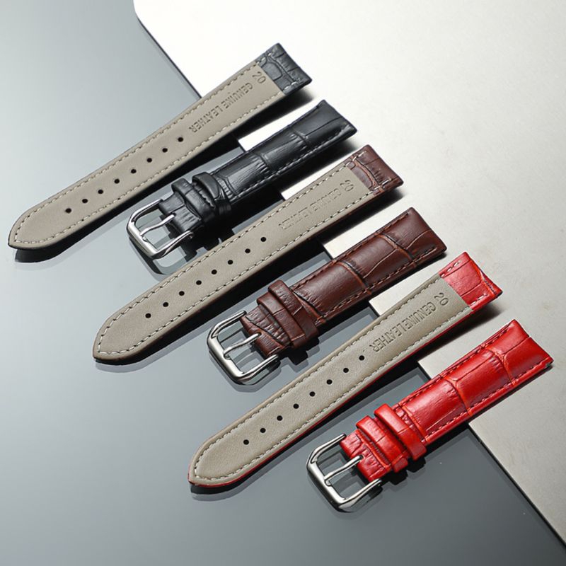 BIDEN Tali jam kulit leather strap PRIA DAN WANITA leather strap original