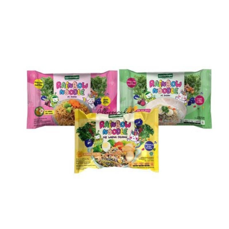 

Sunkrisps Rainbow Noodle Mi Pelangi Mie Instan 45gr