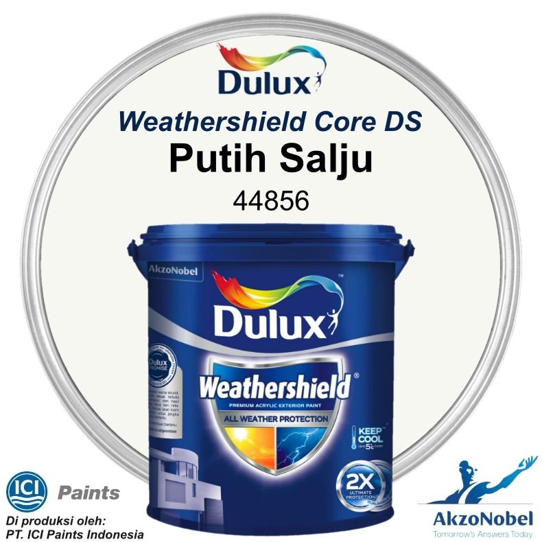 CAT DULUX WEATHERSHIELD 2.5 LT - PUTIH SALJU 44856