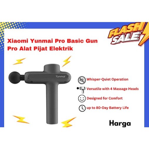 Best Seller Xiaomi Yunmai Pro Basic Elektrik Deep muscle massage gun