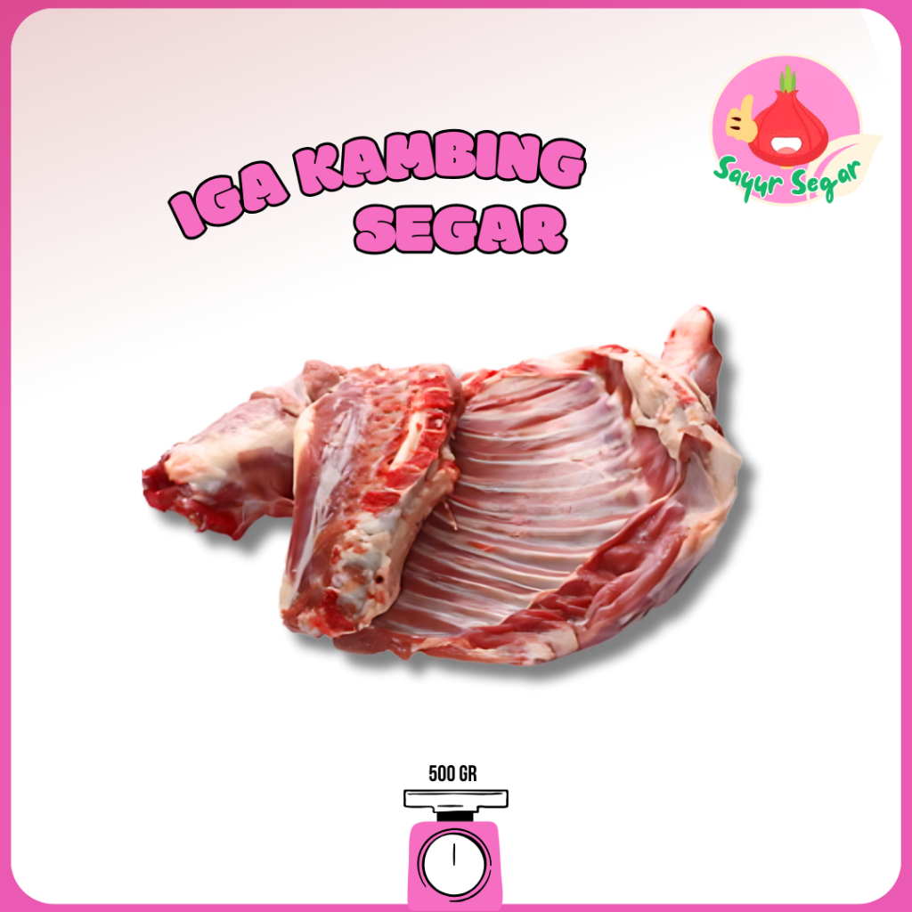 

Sayur Segar - Iga Kambing/Goat Ribs 500 gr