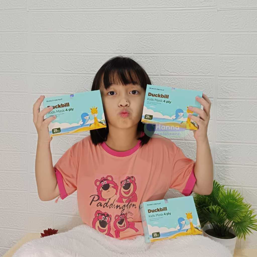 Duckbill Kids Mask 4 Ply - Masker Anak 4 Lapis