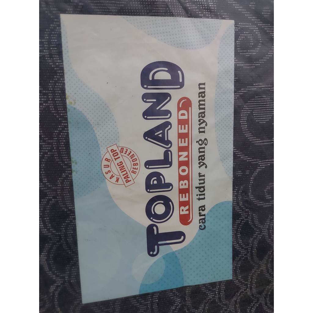 Kasur Busa Rebonded Rebounded merk Topland Central Foam uk 180 x 200 x 15 JUAL RUGI 