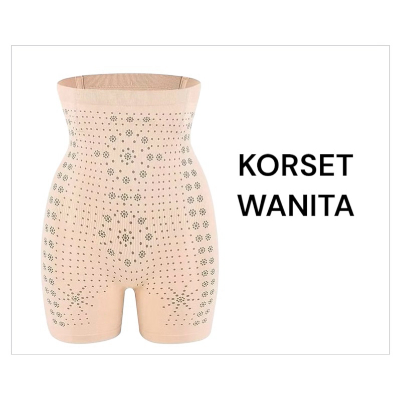 Korset pelangsing wanita | korset pembentuk tubuh | celana korset