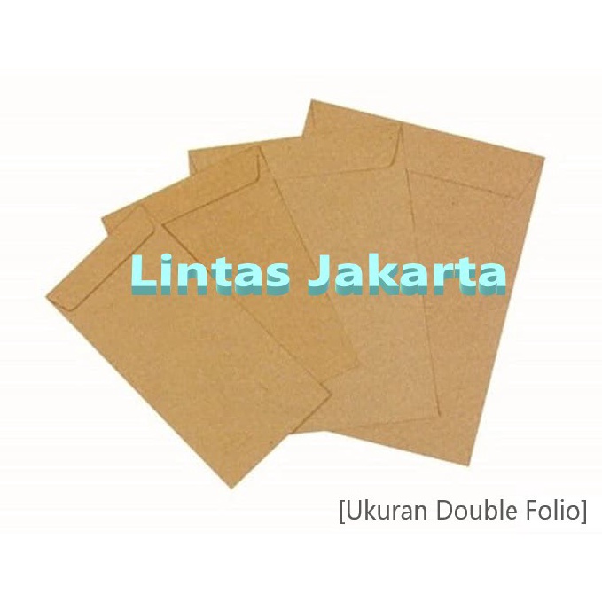 

yqBaru Amplop Coklat Ukuran A3 Double Folio Isi 1 lembar M95