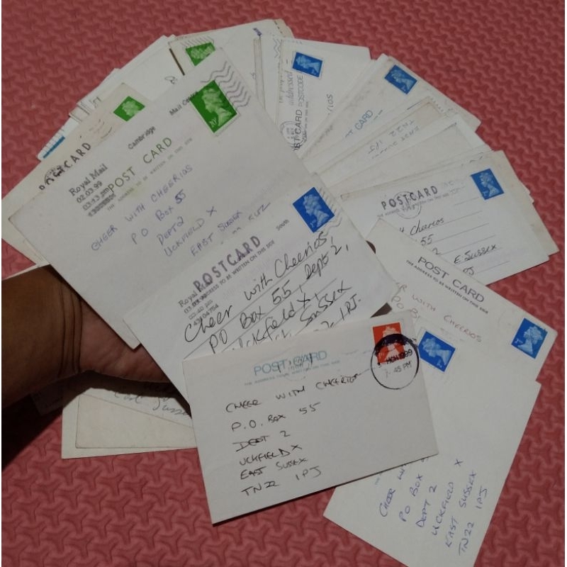 

Post Card/Kartu Pos Ln Inggris Jadul Random