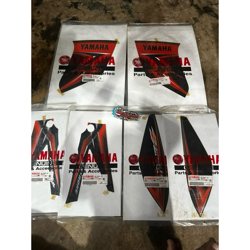 striping jupiter z burhan hitam orange original