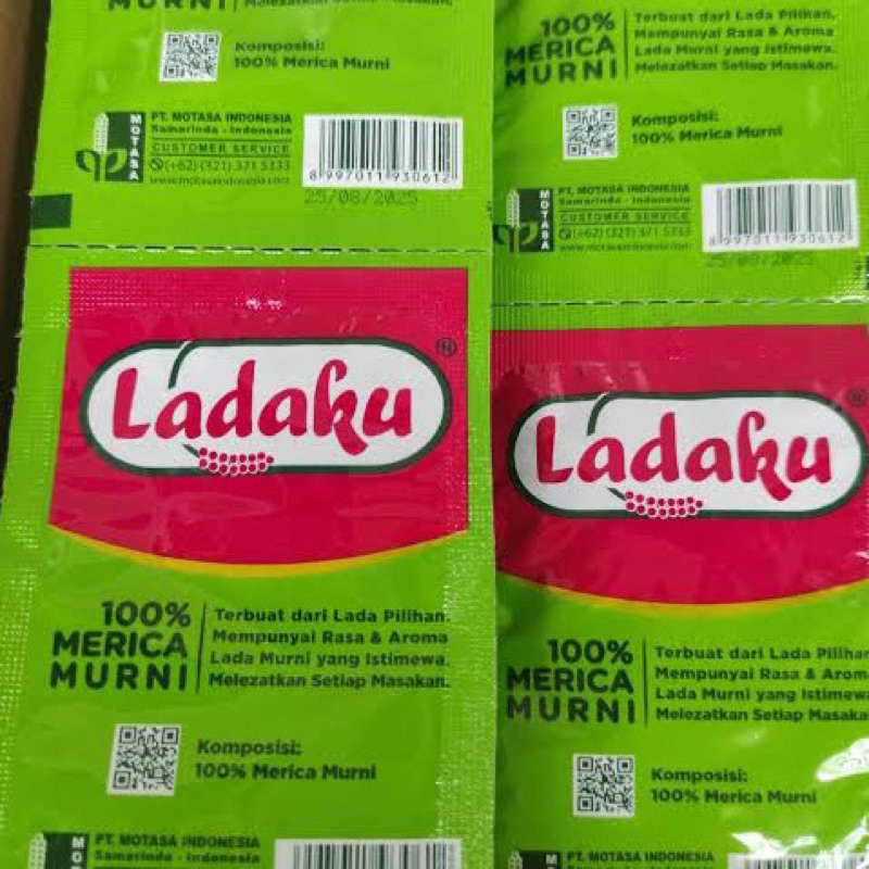 

Ladaku Merica Bubuk 1 Renceng/12 Sachet