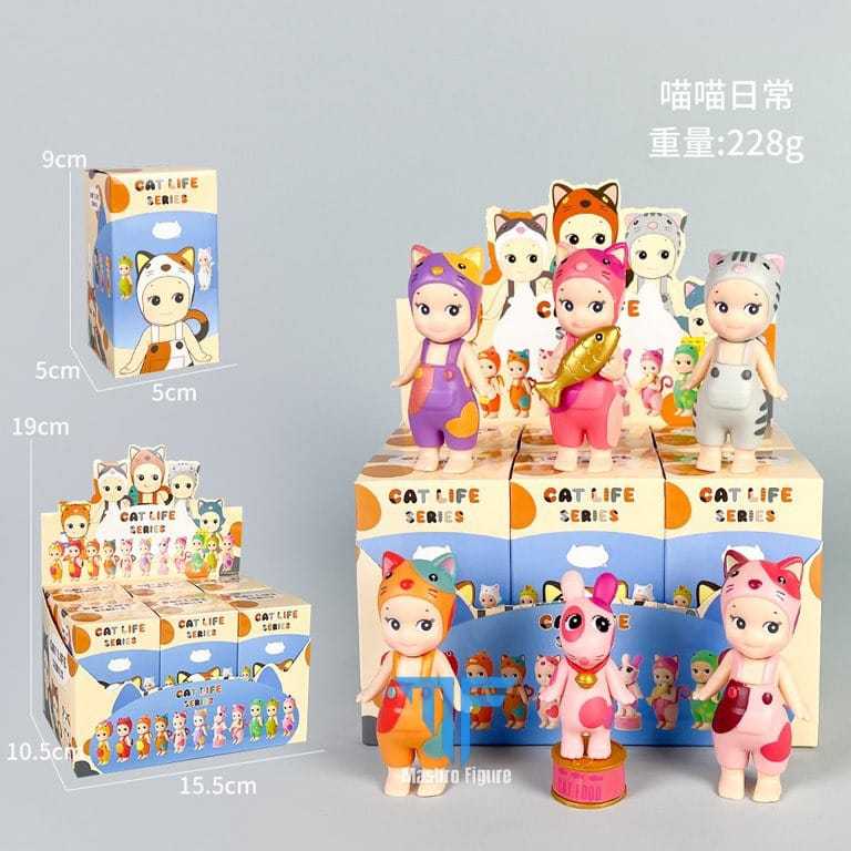 Mini Figure Sonny Angel Angels Cat Life Mofusand Series Random