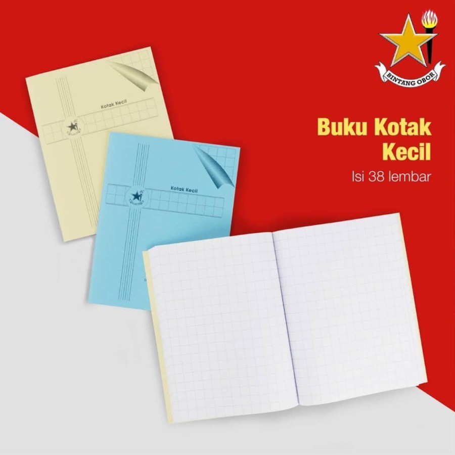 

Buku Kotak Kecil 1 CM isi 10 Buku