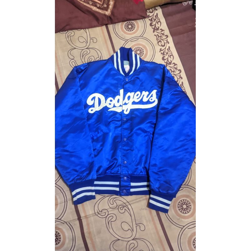 Varsity MLB Dodgers Vintage Satin