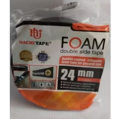 

FOAM double side tape Nachi, 24 mm x 5 meter.