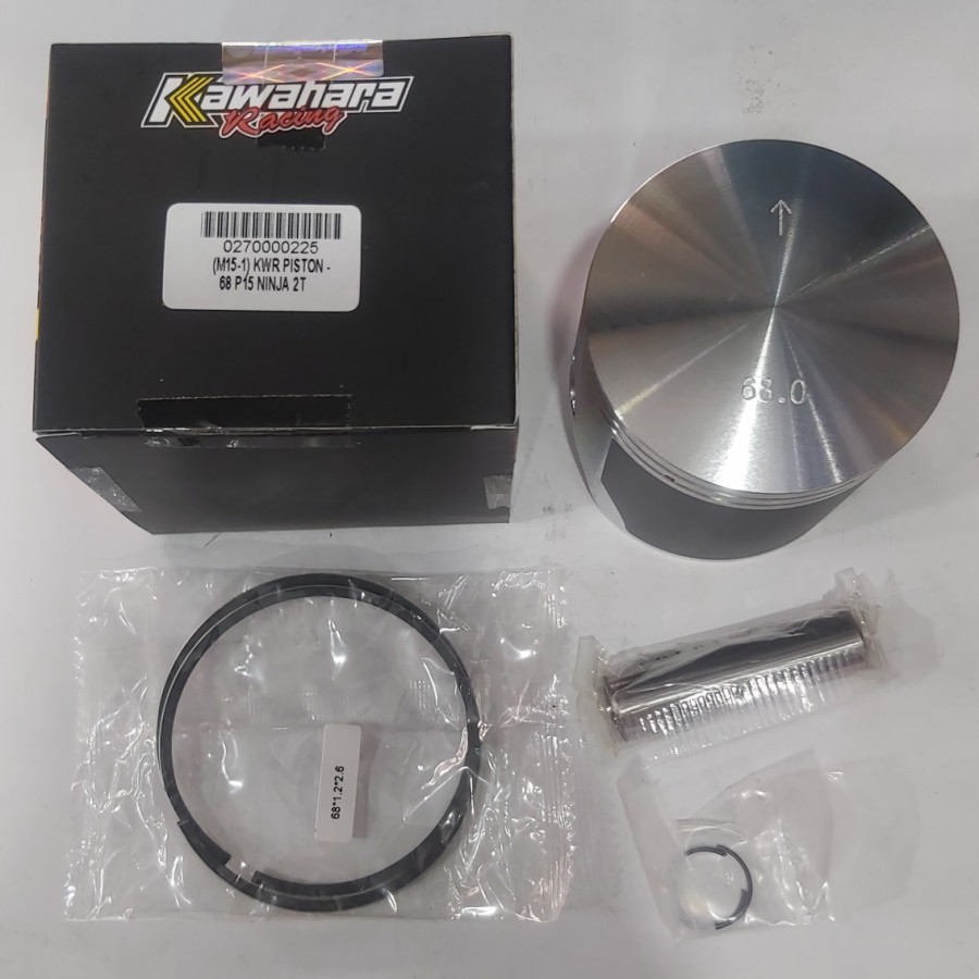 Piston kawasaki ninja 150R RR 150 R RR os 68 mm pen 15 mm plus ring