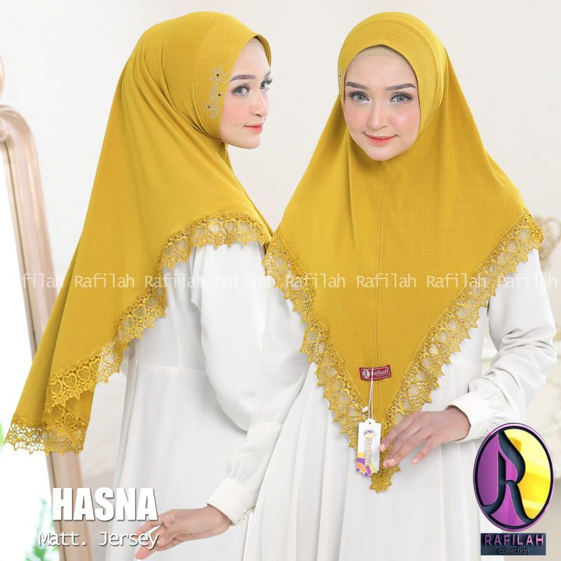 HIJAB RAFILAH HASNA // HIJAB INSTAN RENDA // HIJAB GROSIR MURAH